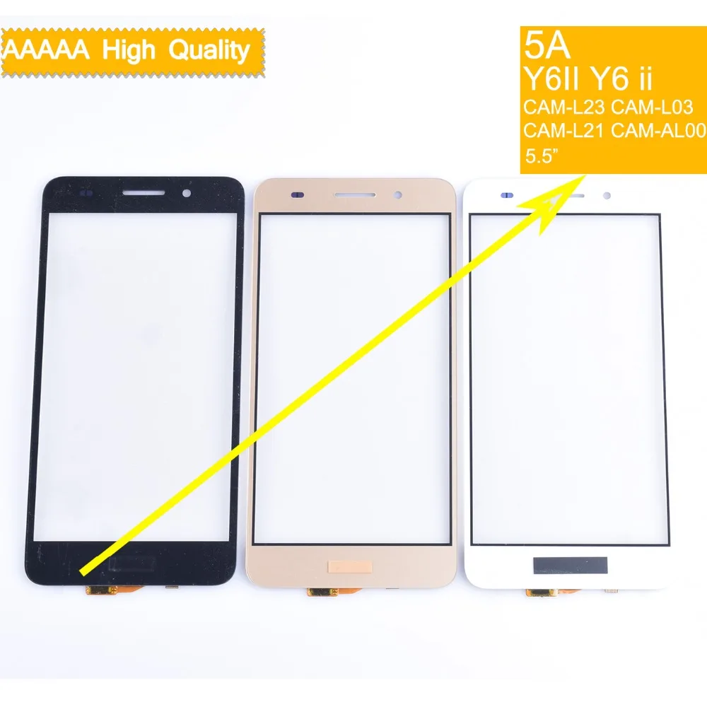 Felfial 10 шт. для Huawei Y6ii Y6 II honor 5A CAM-L23 CAM-L03 сенсорный датчик дигитайзер стеклянная