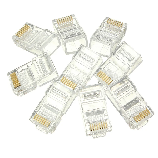 50 шт. модульные разъемы RJ45|Сетевые инструменты| |