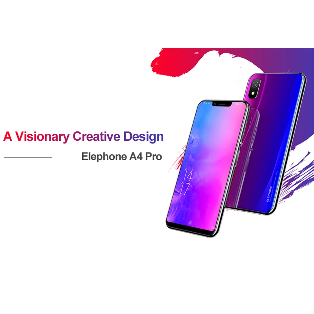 Elephone A4 Pro смартфон 4G Android 8 1 MTK6737 Восьмиядерный B + 6 16.0MP задняя камера 8.0MP фронтальная Сотовый телефон со