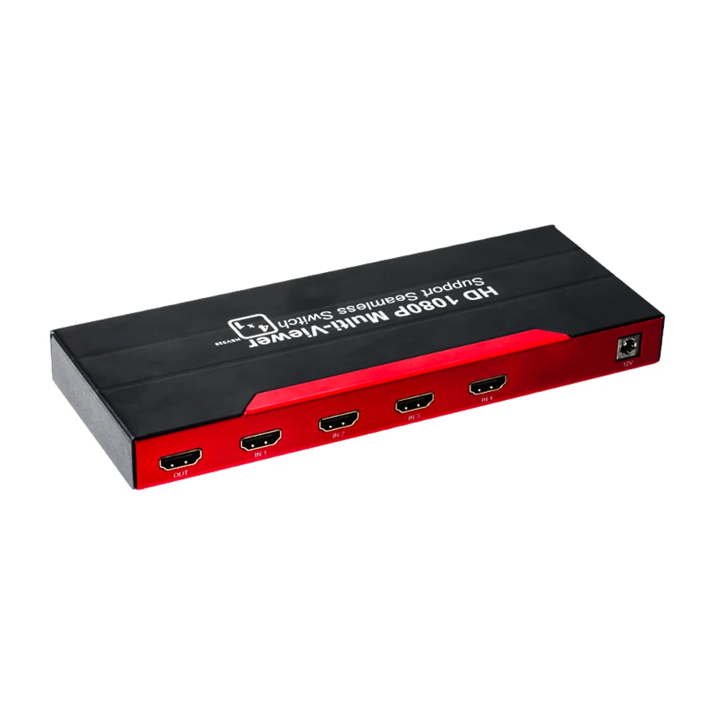 TreasLin 4X1 HDMI Multi viewer Quad экран в режиме реального времени Multiviewer с бесшовный