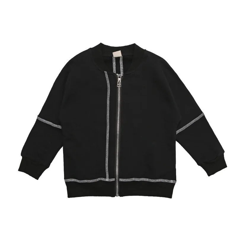 2019 Новая модная однотонная повседневная детская куртка для мальчиков сезон