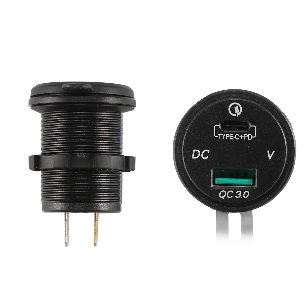 5 V type C 36 W Автомобильное usb зарядное устройство адаптер QC3.0 Быстрая зарядка PD