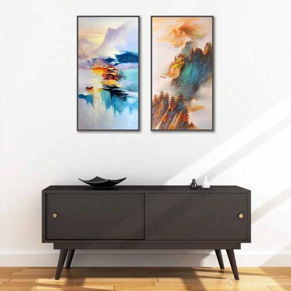 Новая декоративная картина в китайском стиле для отеля виллы клуба Современная