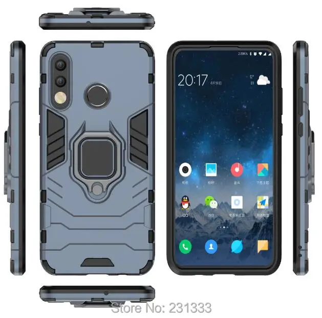 Жесткий Гибридный чехол C ku для Huawei NOVA 3 3I Enjoy 7 7S Y9 2019 противоударный гелевый Чехол подставка 100