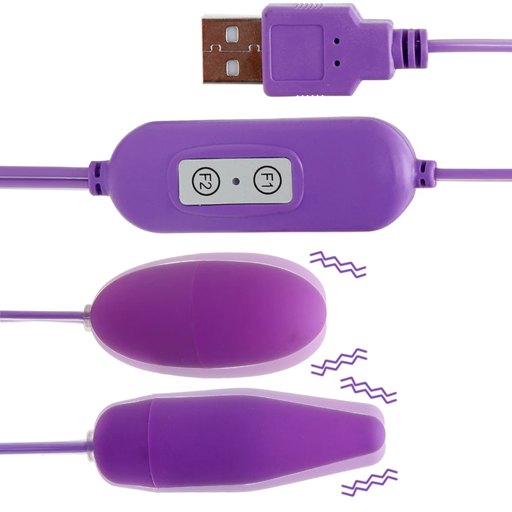 Оло вибрирующие яйца пуля вибратор для женщин секс-игрушки 2 формы USB Вибраторы 12