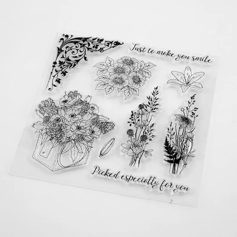 JourneySilicone Transparent Seals Clear Stamps for DIY Scrapbooking Photo Album Card Making Decorative Paper Crafts Gift | Дом и сад