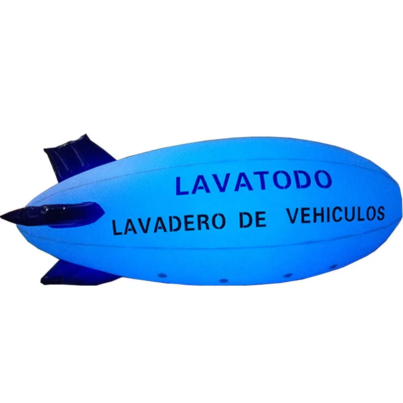 inflatable airship with light advertising/0.18mm PVC flying helium blimp promotion airplane zepplin | Игрушки и хобби