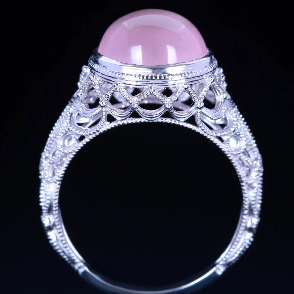 Винтажное Ювелирное кольцо из стерлингового серебра 925 пробы 10 мм 4 88ct 100%