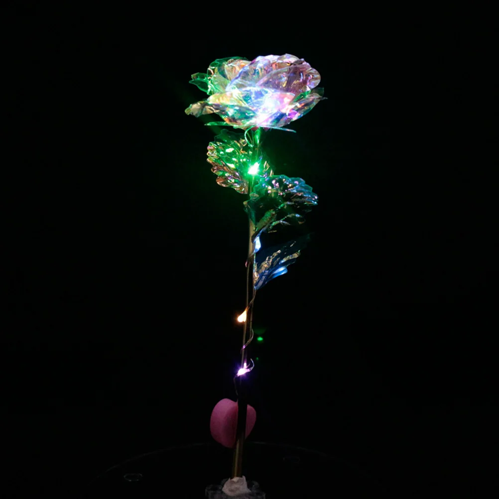 Креативная Подарочная коробка с покрытием 24 каратным фольгой розовое золото