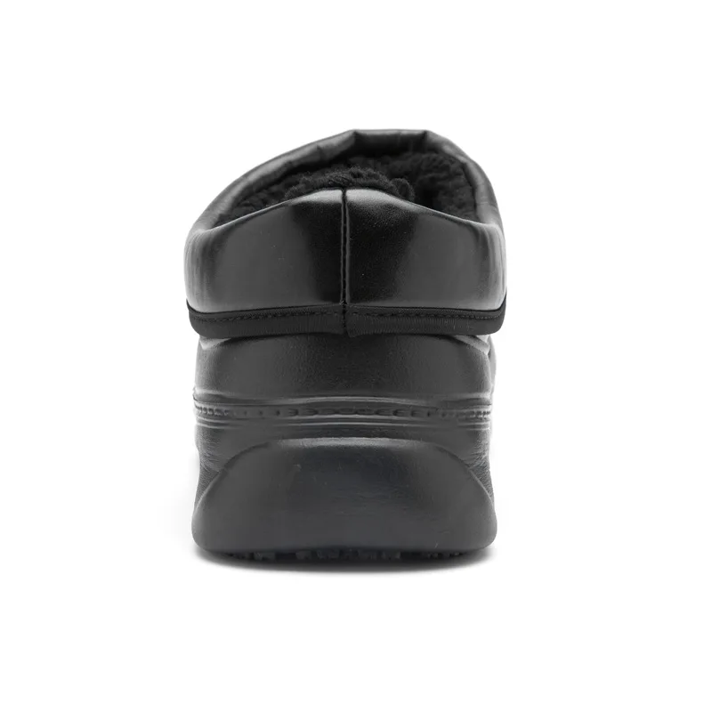 

EXCARGO 36-45 Warm Casual Men Ankle Snow Boots Round Toe Black Shoes 2019 Winter Solid Slip On Shoes For Men Women Sewing PVC