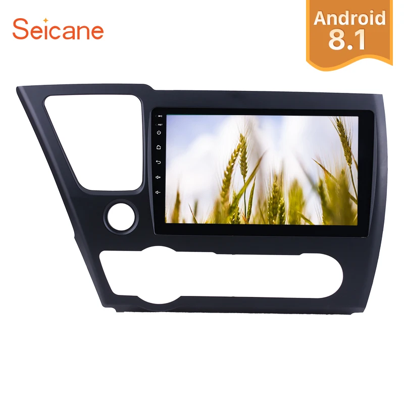 Seicane 9 &quotAndroid 8 1/8 0 1Din Автомагнитола для 2014 2015 2016 2017 Honda Civic сенсорный экран gps Navi