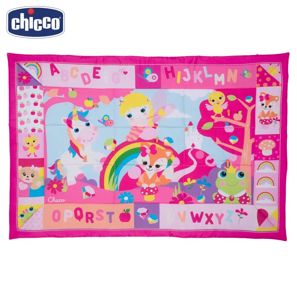 Игровой коврик Chicco XXL &quotЛесные друзья&quot зеленый|Коврики развивающие| |