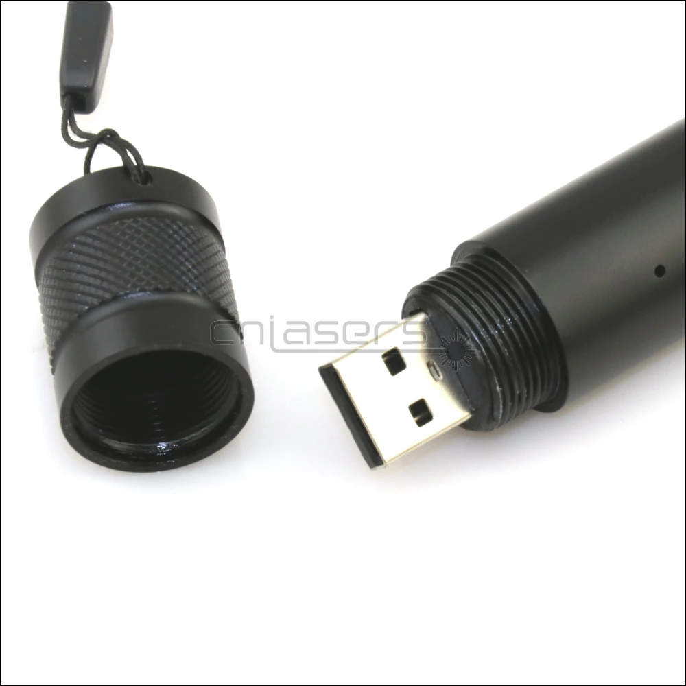 Зарядное устройство CNILasers с USB фиксированный фокус GU6 532 нм зеленая лазерная