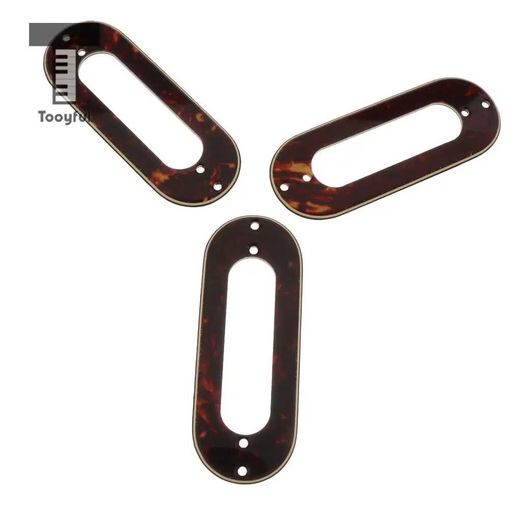 3pcs Metal Durable Fine Workmanship Single Coil Pickup Frame Mounting Rings for Musical Instruments Electric Guitar Parts | Спорт и