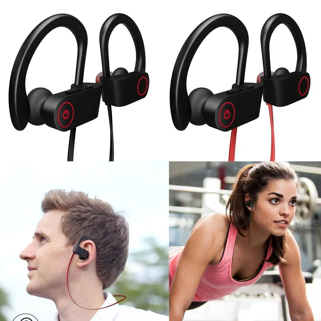 Универсальный портативные Bluetooth наушники Водонепроницаемый Спорт стерео DC/5 V
