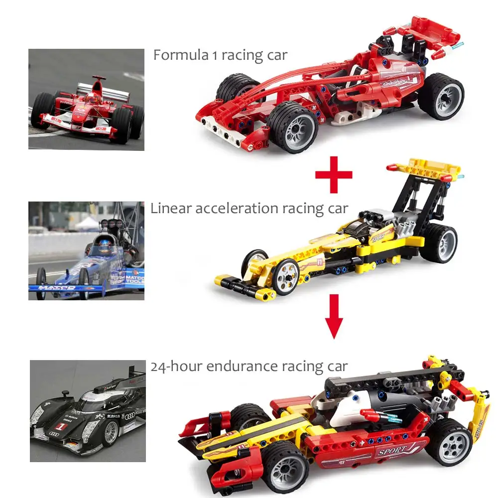 model building blocks technic F1 Formula 1 Racing car kits bricks toys for children | Игрушки и хобби