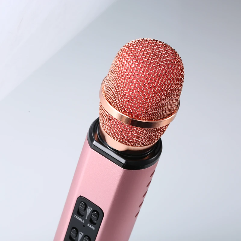 Профессиональный bluetooth беспроводной микрофон для телефона караоке конференции