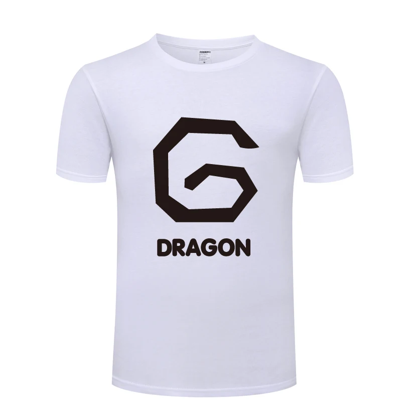 Мужская футболка Bigbang BB GD G-dragon Повседневная хлопковая с коротким рукавом и