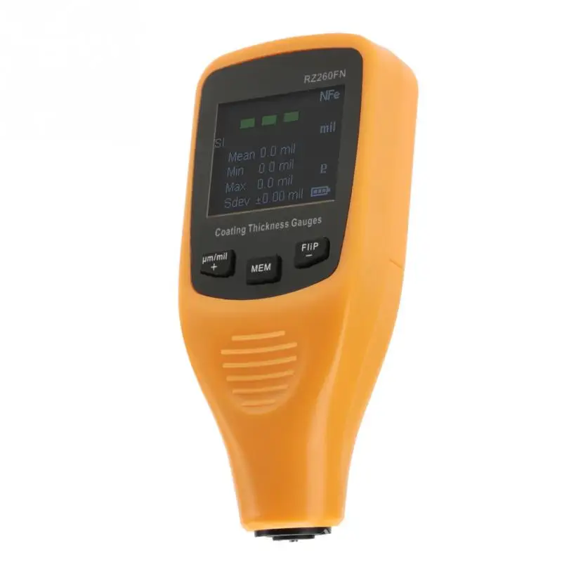 RZ260FN тестер толщины краски мини краска покрытие толщиномер инструмент для