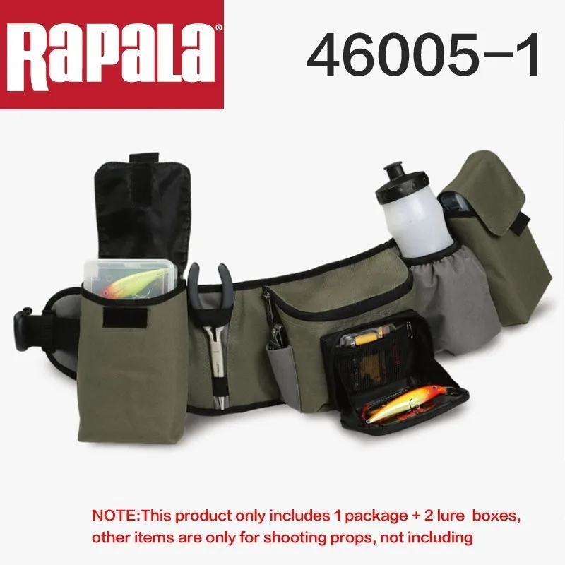 Набедренная сумка Rapala 46005 1 для рыбалки 76*15*8 см многофункциональная поясная с
