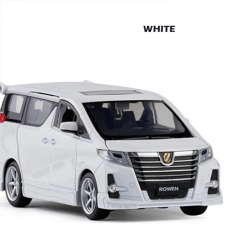 Модель автомобиля Toyota Alphard Rowen S grade литой автомобиль из сплава игрушка для детей