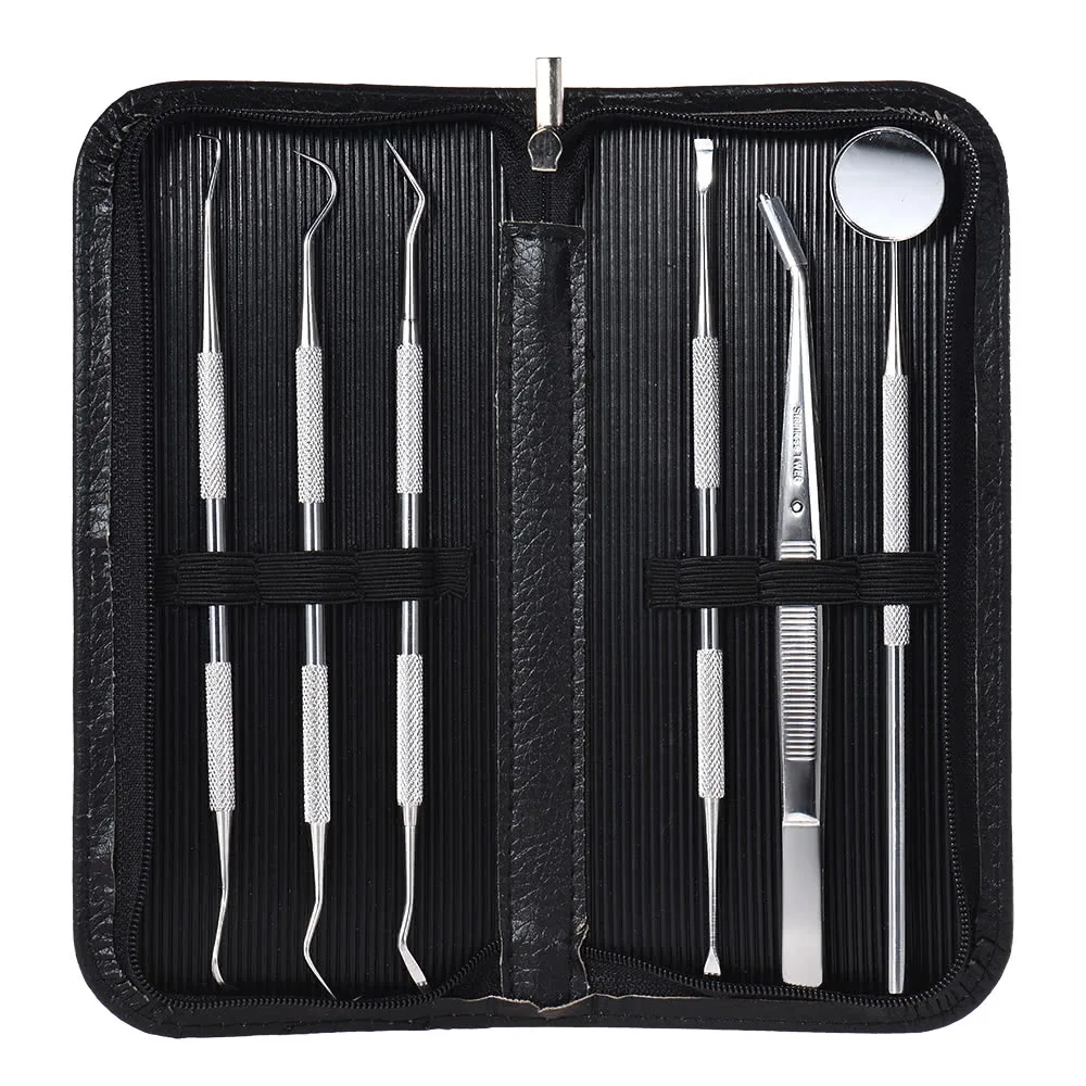 Dental Mirror Odontoscope Tooth Scraper Waxing Carving Kit Dentistry Instrument for Care | Красота и здоровье