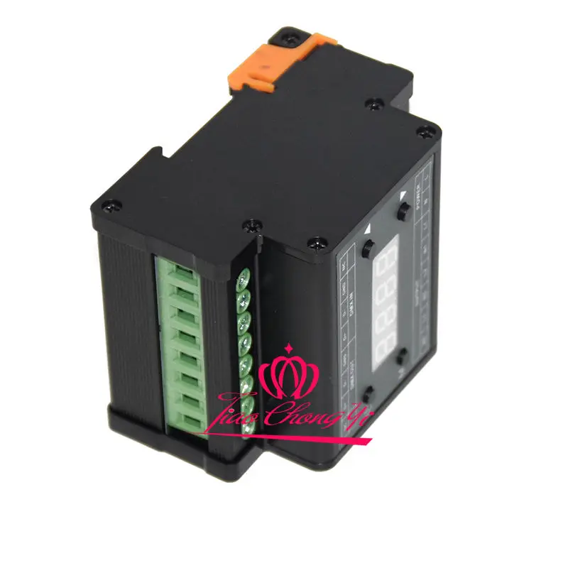 DMX302 DMX triac Диммер led регулятор яркости AC90 240V TRIAC 3 выход|Портативные осветительные