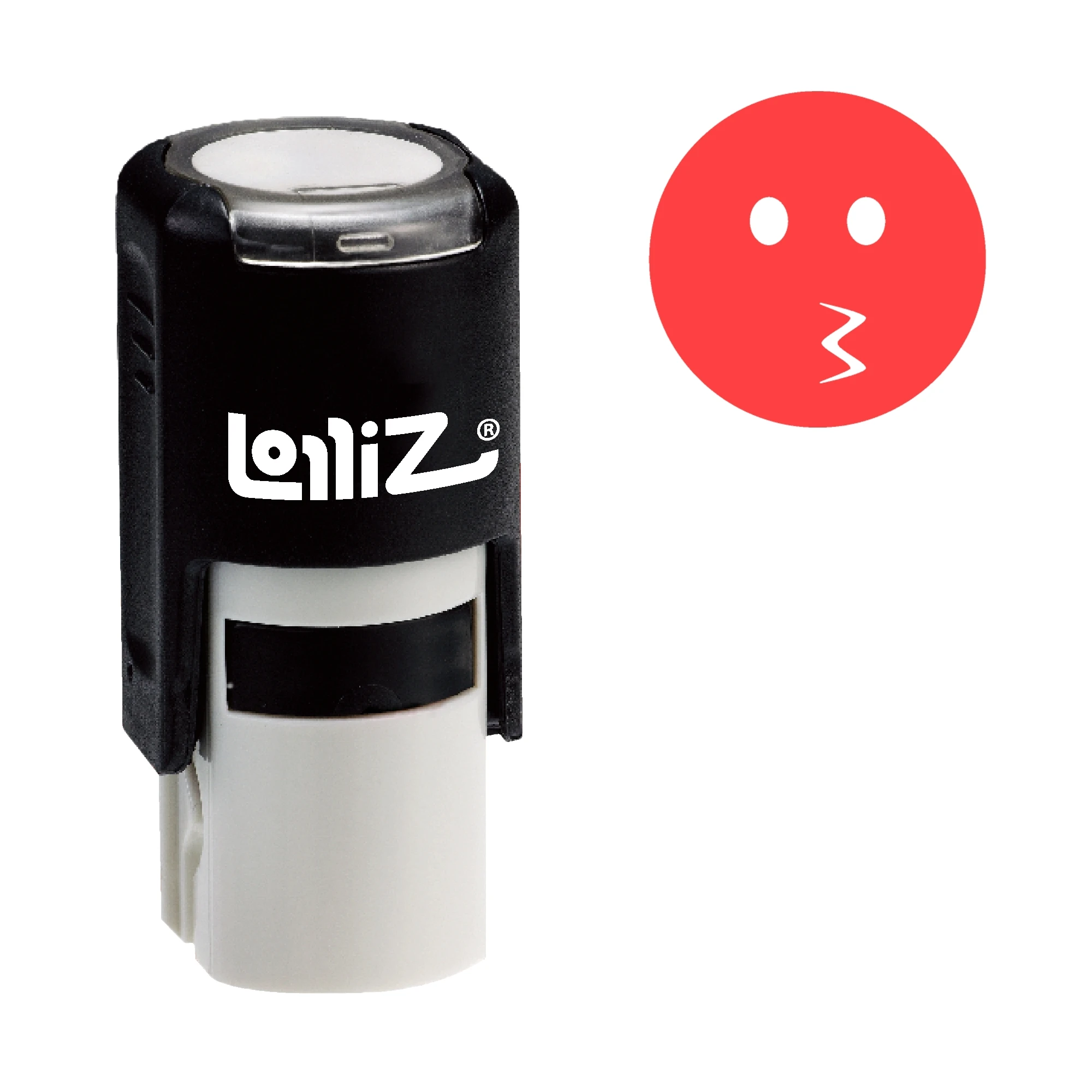 

Резиновый штамп LolliZ "Eyes Open Kiss Face"