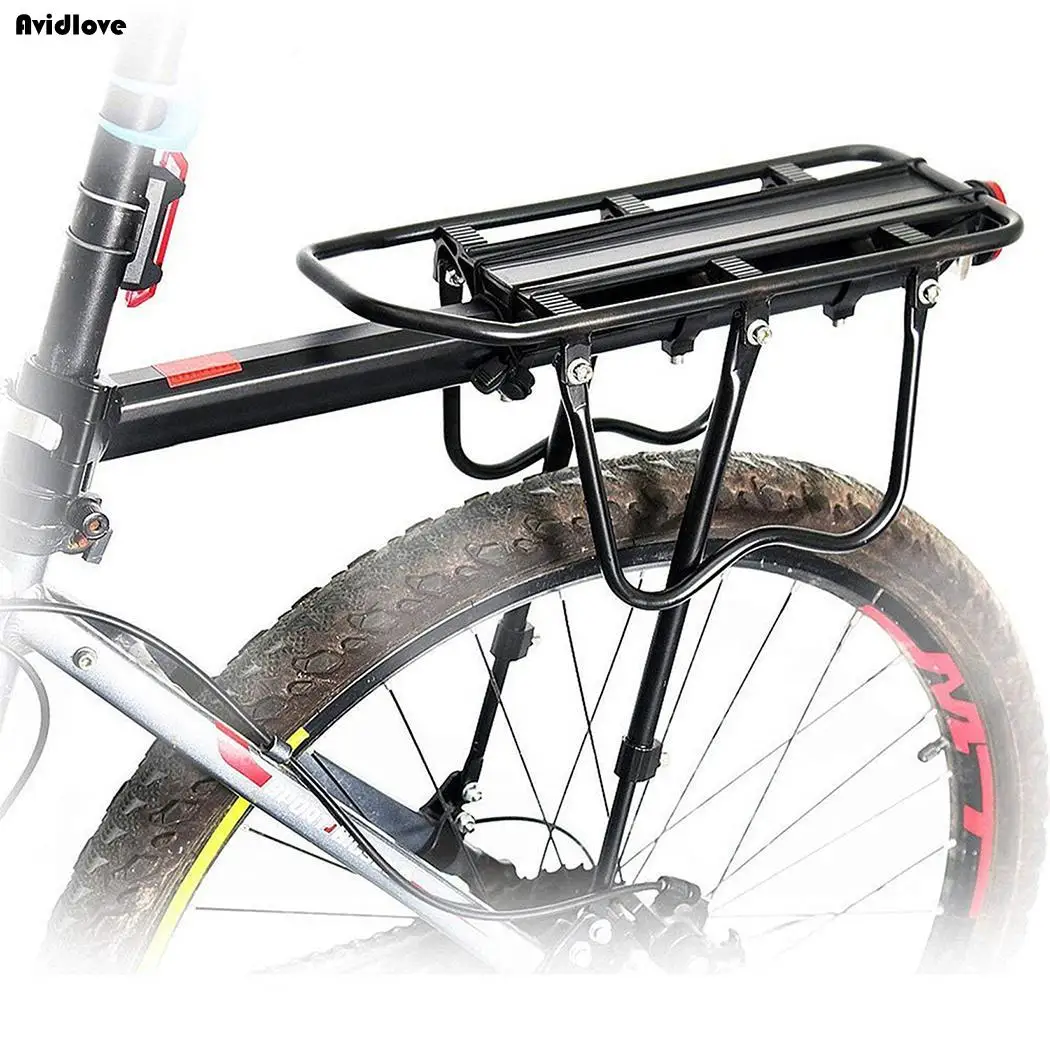 Открытый езда черный алюминий сплав велосипедный спорт Горный велосипед чемодан