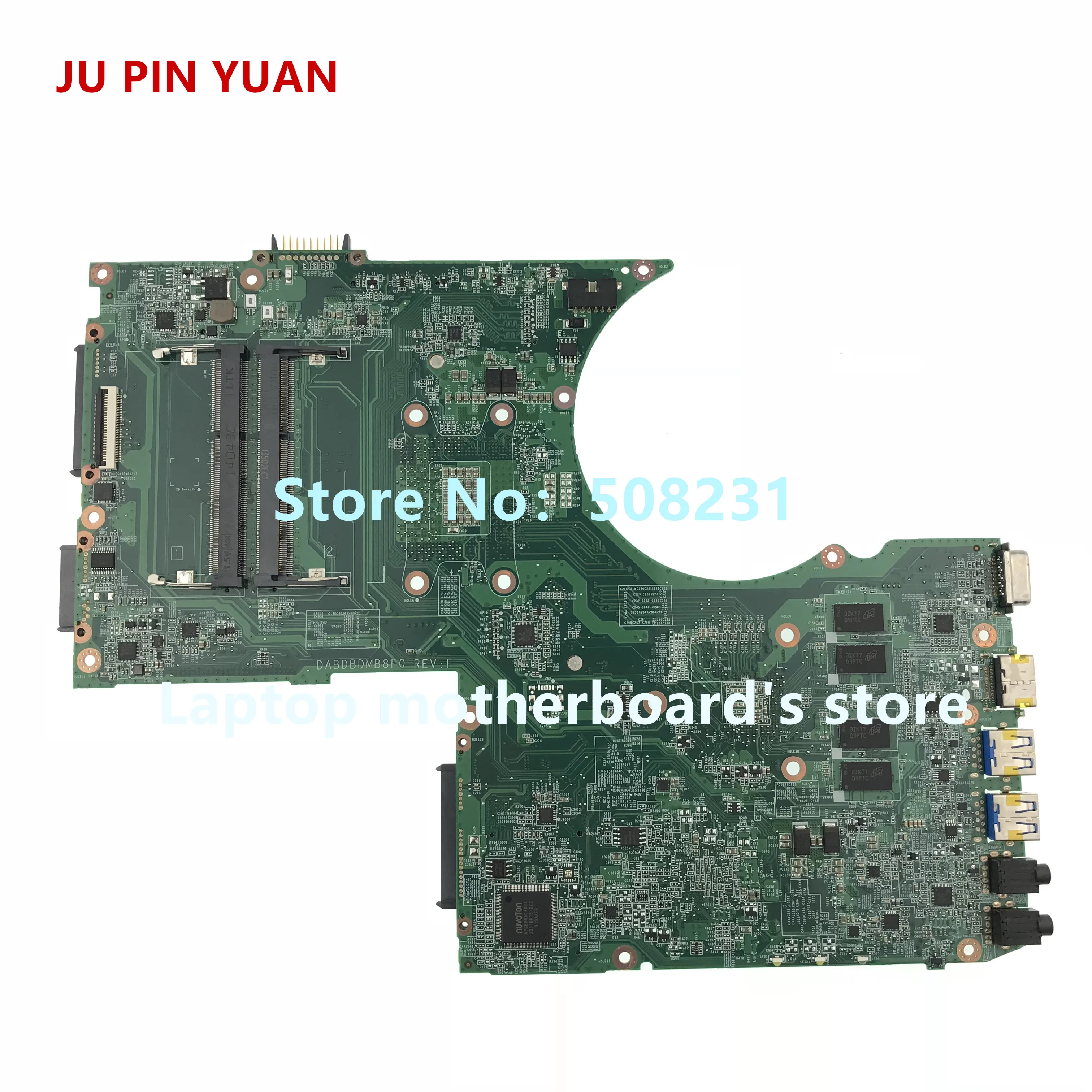 

JU PIN YUAN For Toshiba Satellite P70 P75 P70-A P75-A laptop motherboard DABDBDMB8F0 with GT740M 2GB Socket PGA 947