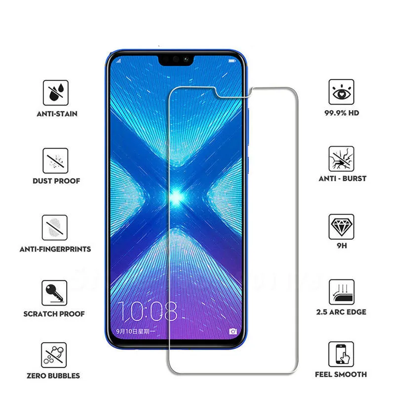 9h полное покрытие закаленное стекло для Huawei Mate20lite P Smart 2019 Защитная стеклянная
