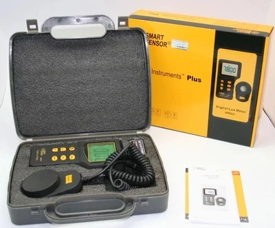 Умный датчик AR823 цифровой Свет Люкс метр тестер (1 ~ 100.000lux)|tester meter|tester digitaltester light |