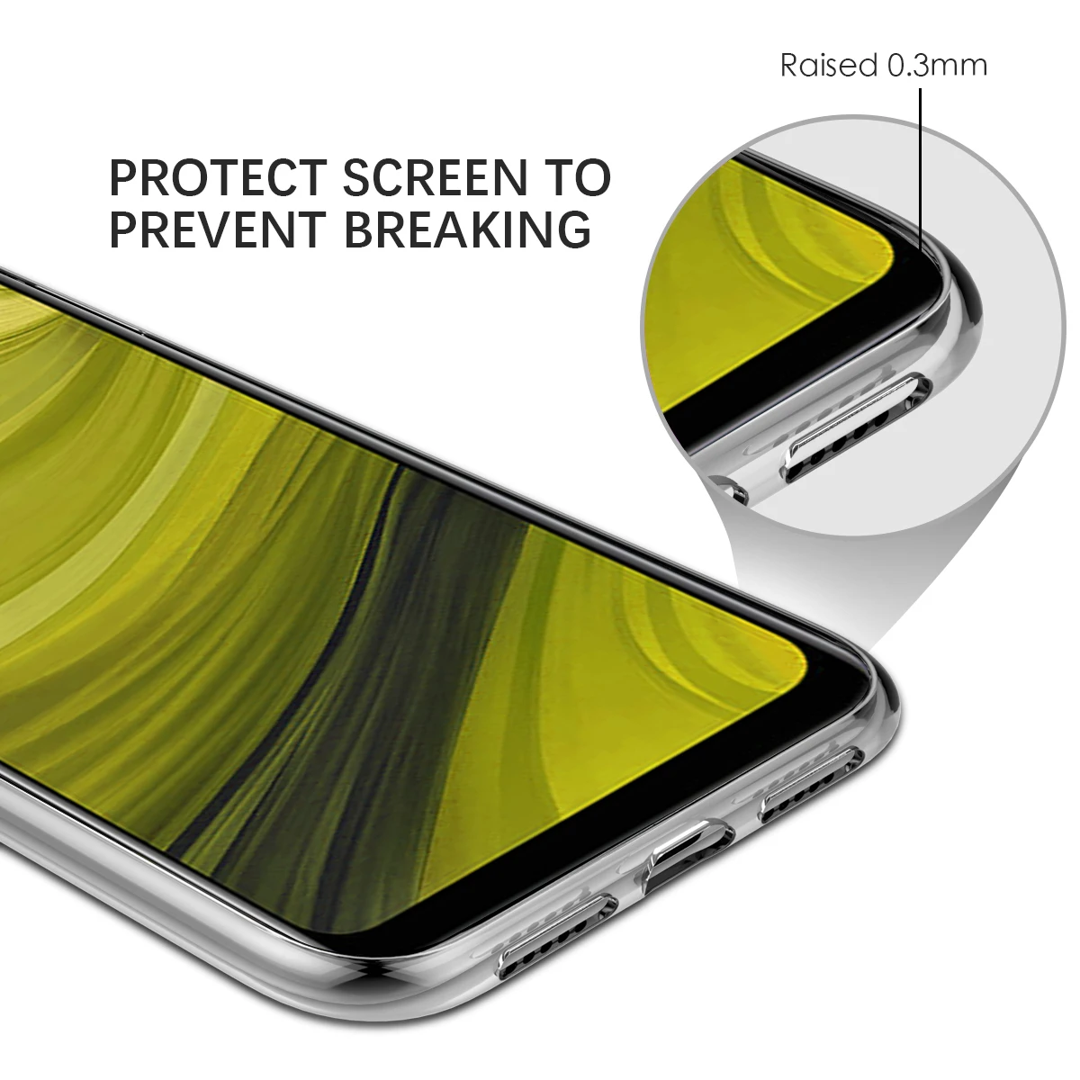 CASEWIN для Oppo RX17 Neo чехол прозрачный силиконовый ударопрочный противоударный