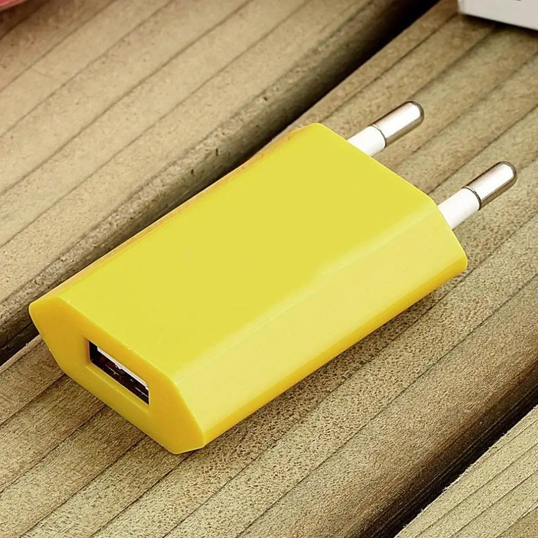 Быстрая вилка ЕС USB адаптер питания настенное зарядное устройство легкий вес и