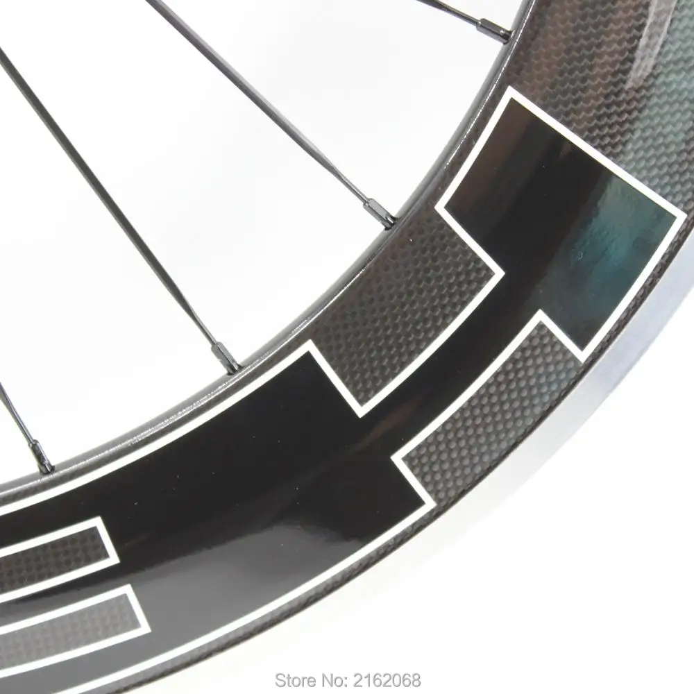 Новинка 700C передние 60 мм задние 80 клинчерные обода дорожный велосипед глянцевая