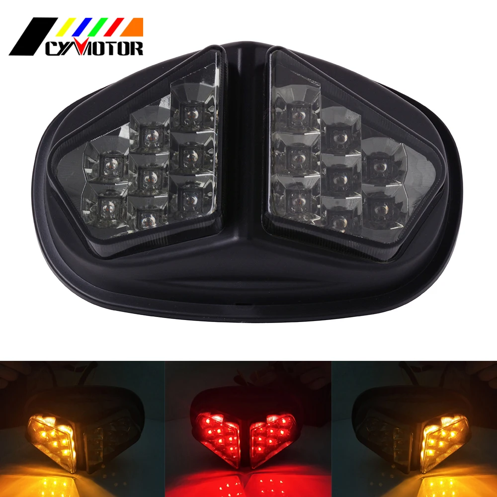 Задний фонарь для мотоцикла стоп сигнал указатели поворота Daytona 600 650 2004 04