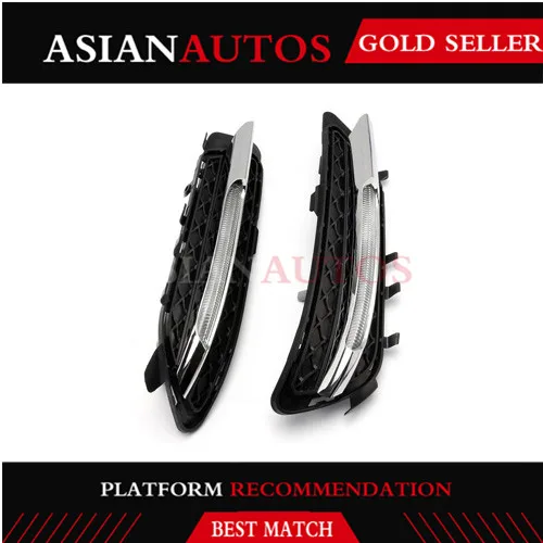 

LED Daytime Running Light Fog Lamp DRL For Benz W212 E250 E300 E350 2009-2013