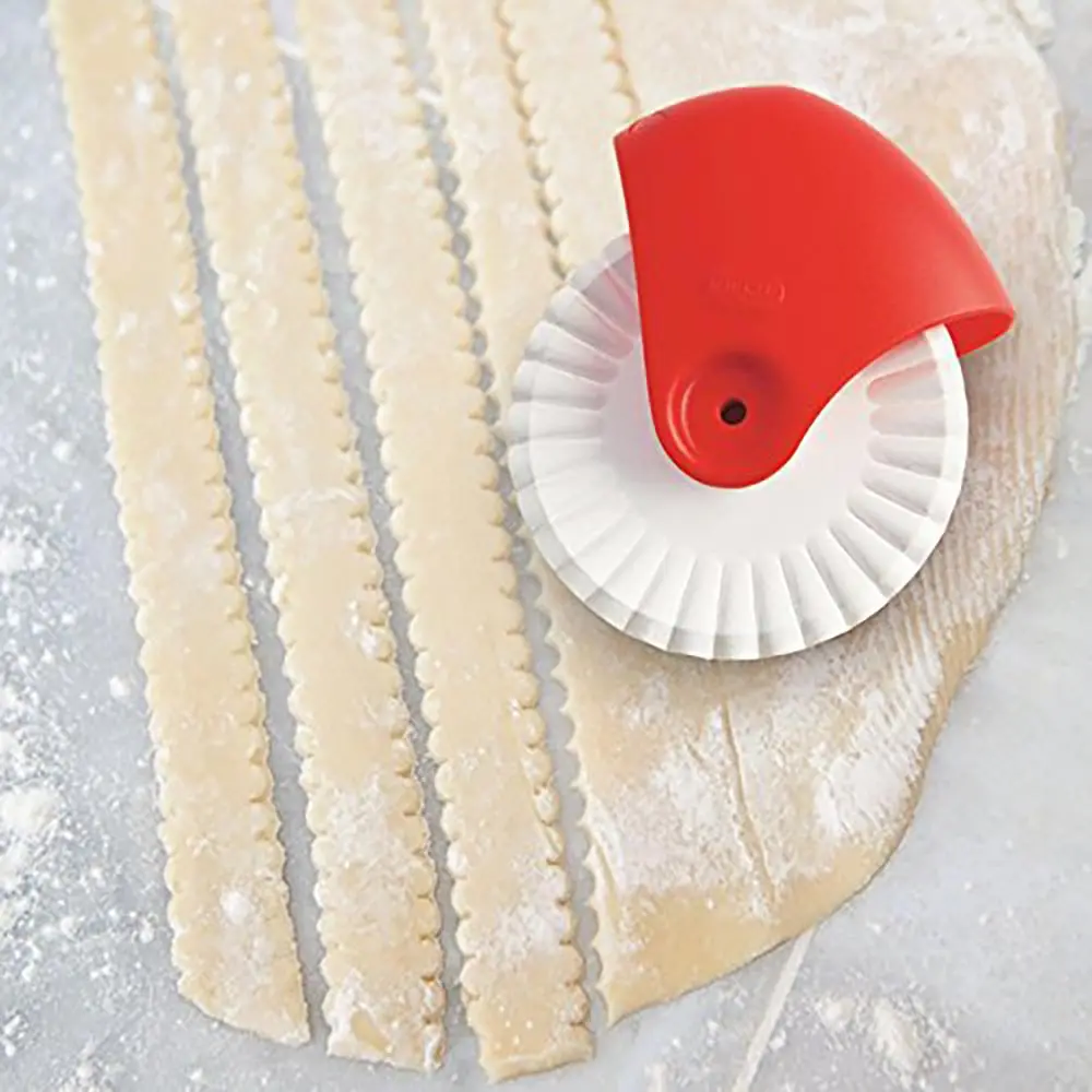 Pastry Pie Decor Cutter Plastic Wheel Roller Noodle Maker Dough Tool Kitchen DIY Cutting Tools | Дом и сад