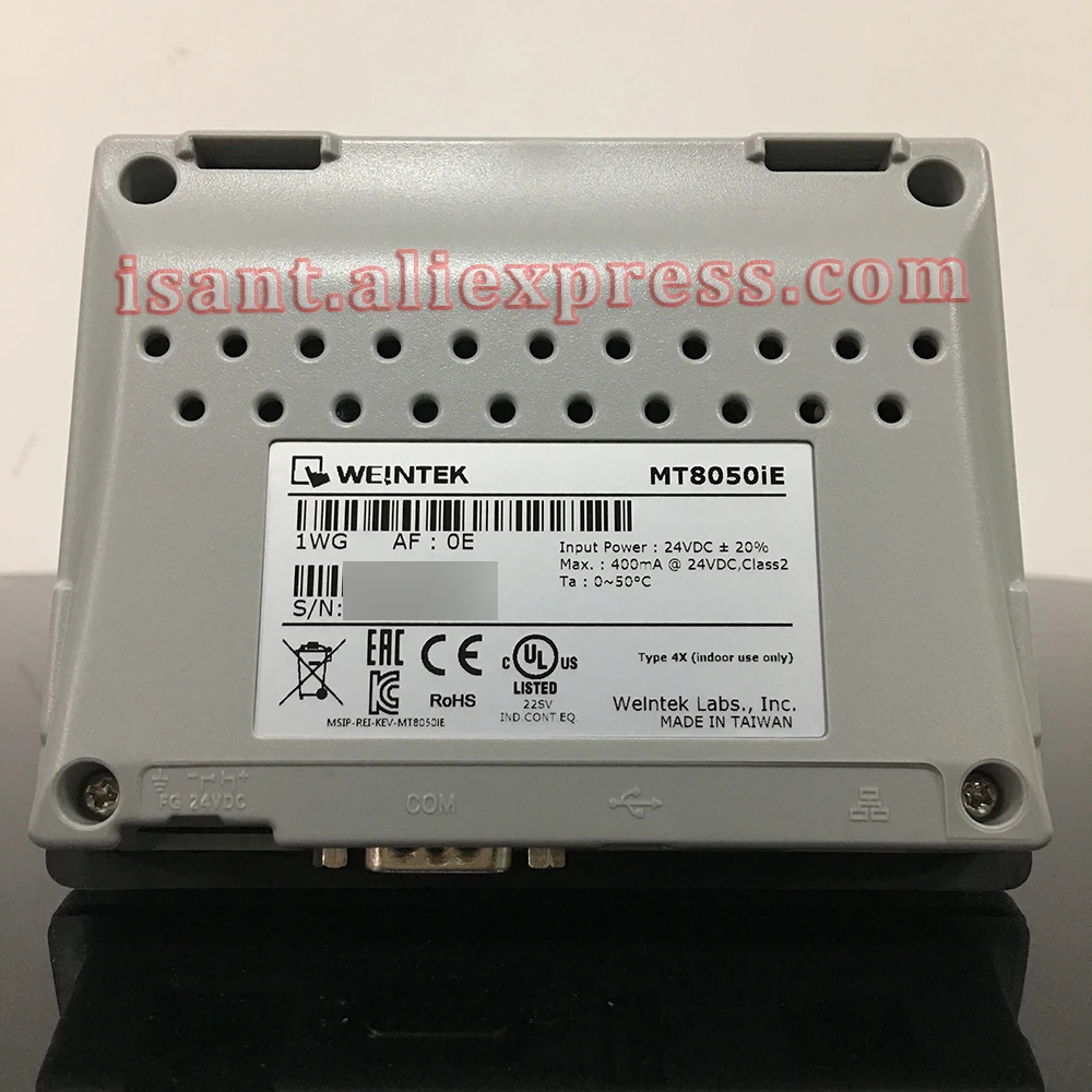 MT8050iE Weintek HMI 4 3 дюймовая сенсорная панель встроенный Ethernet (новый и