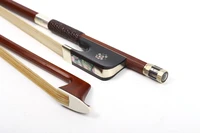 44 cello bow brazilwood great balance nice shell inlaid natural horsetail
