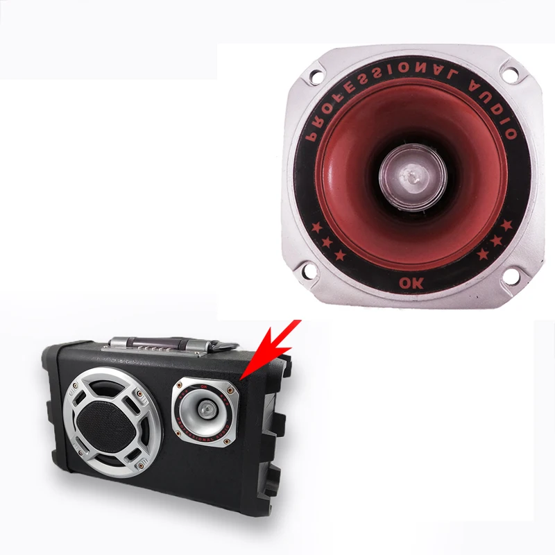 2 шт. аудио динамик 4 &quot яркий мигание пьезоэлектрический громкий тройной драйвер