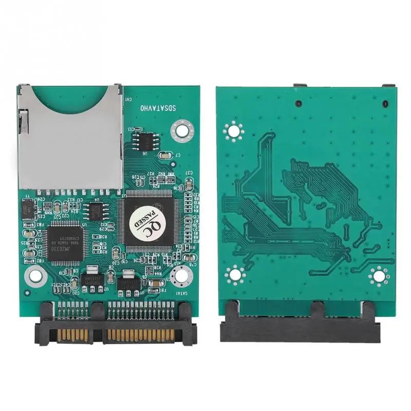 22 МБ/с./с быстрая передача SD/SDHC/SDXC/MMC карта памяти до 2.5in 7 + 15P SATA конвертер адаптер| |