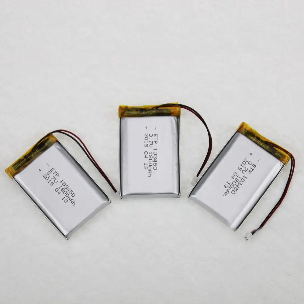 Лучшие предложения 103450 3 7 V 1800MAH lipo полимерная литиевая аккумуляторная батарея