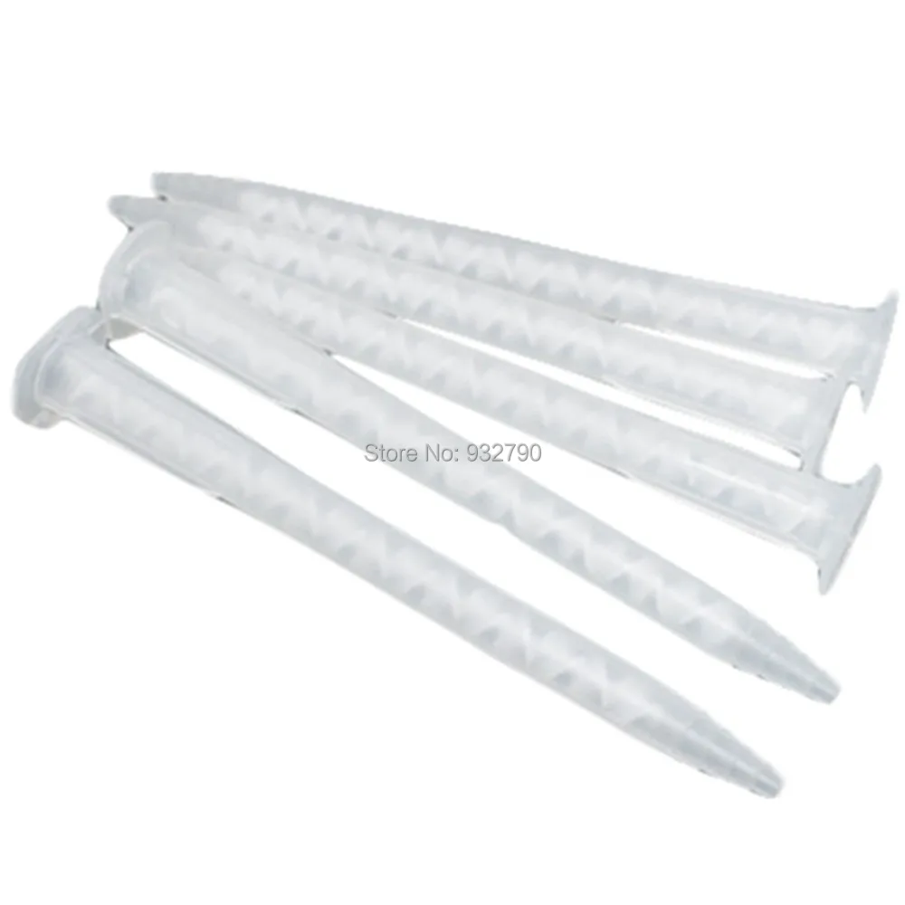 

5pcs 1:1 Epoxy Static Mixing Nozzle Epoxy Adhesive Gun Mix Cartridges Manual Acrylics Adhesive Applicator Mixing Nozzles Mixer