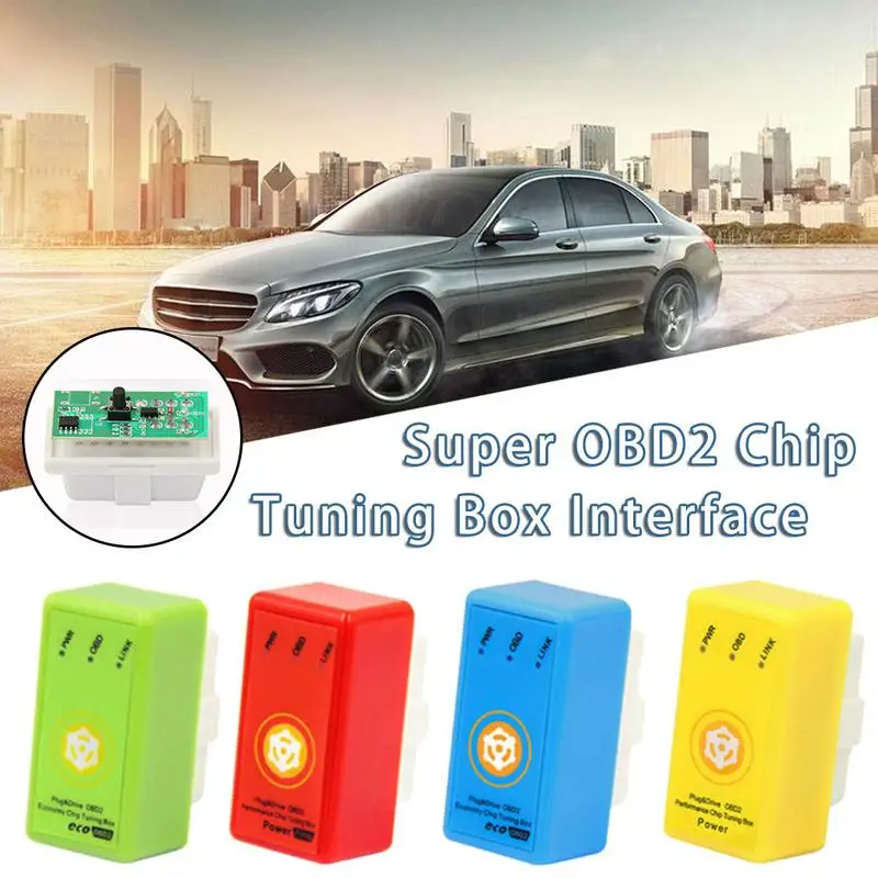 Топливный экономайзер Plug And Drive SuperOBD2 чип производительности Блок Настройки для