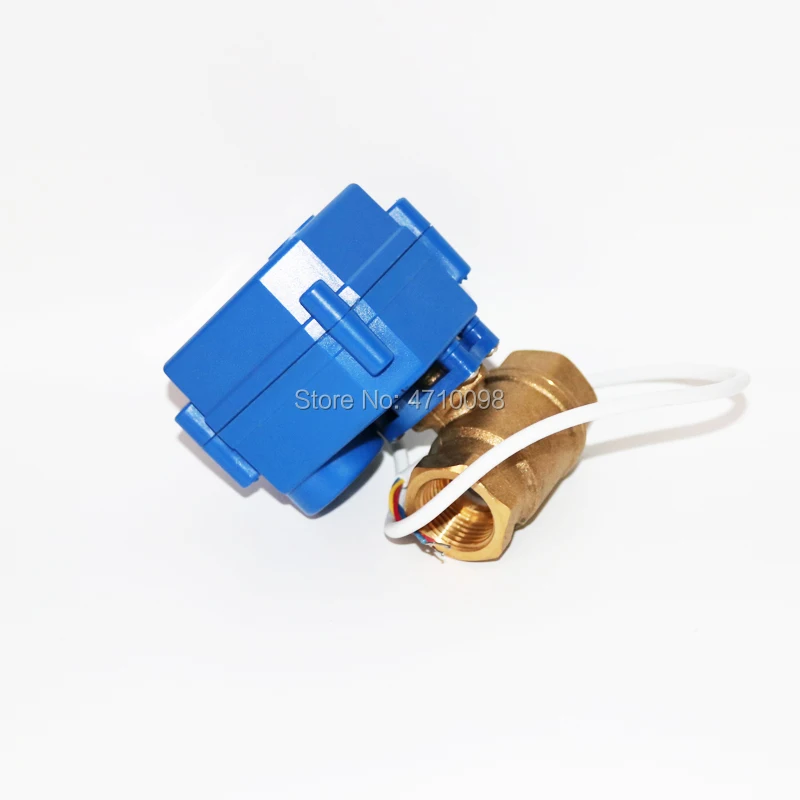 Фонарь новый электрический шаровой кран 1/2 дюйма DN15 DC5V фонарь управления 2