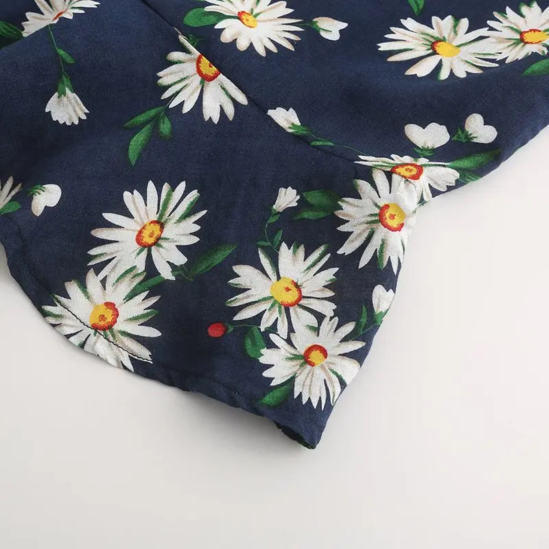 Boho Цветочный принт мини платья для женщин Лето 2019 Сексуальная выдалбливают