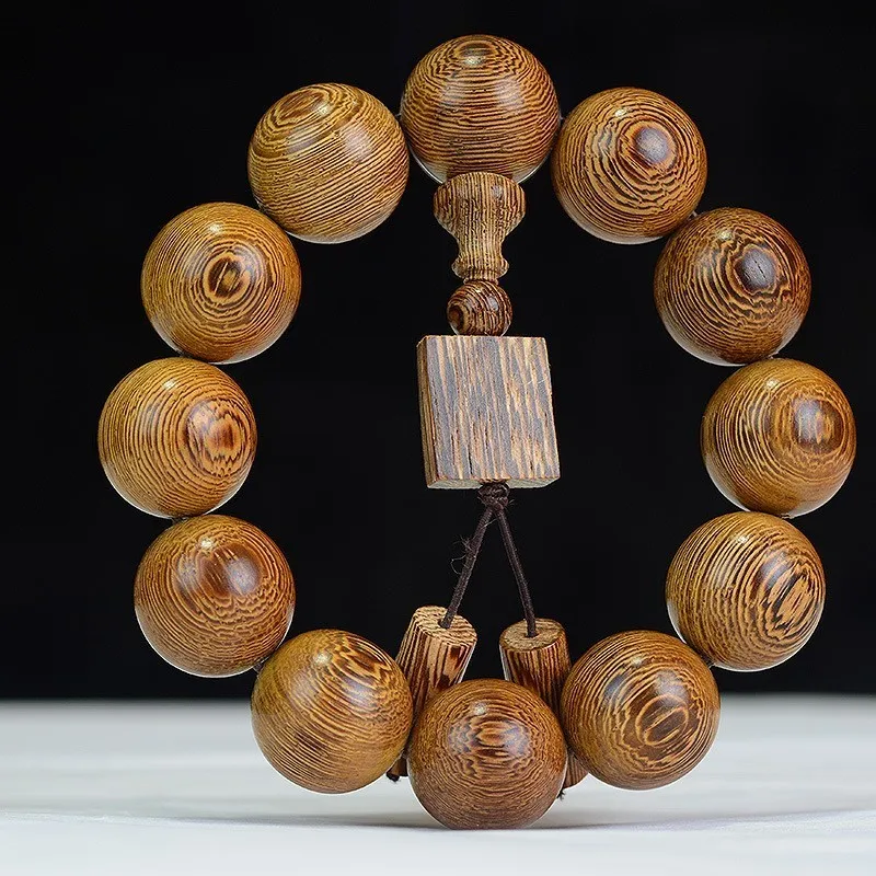 Браслет AURAREIKI Wenge буддистский браслет с бусинами деревянный розайн из