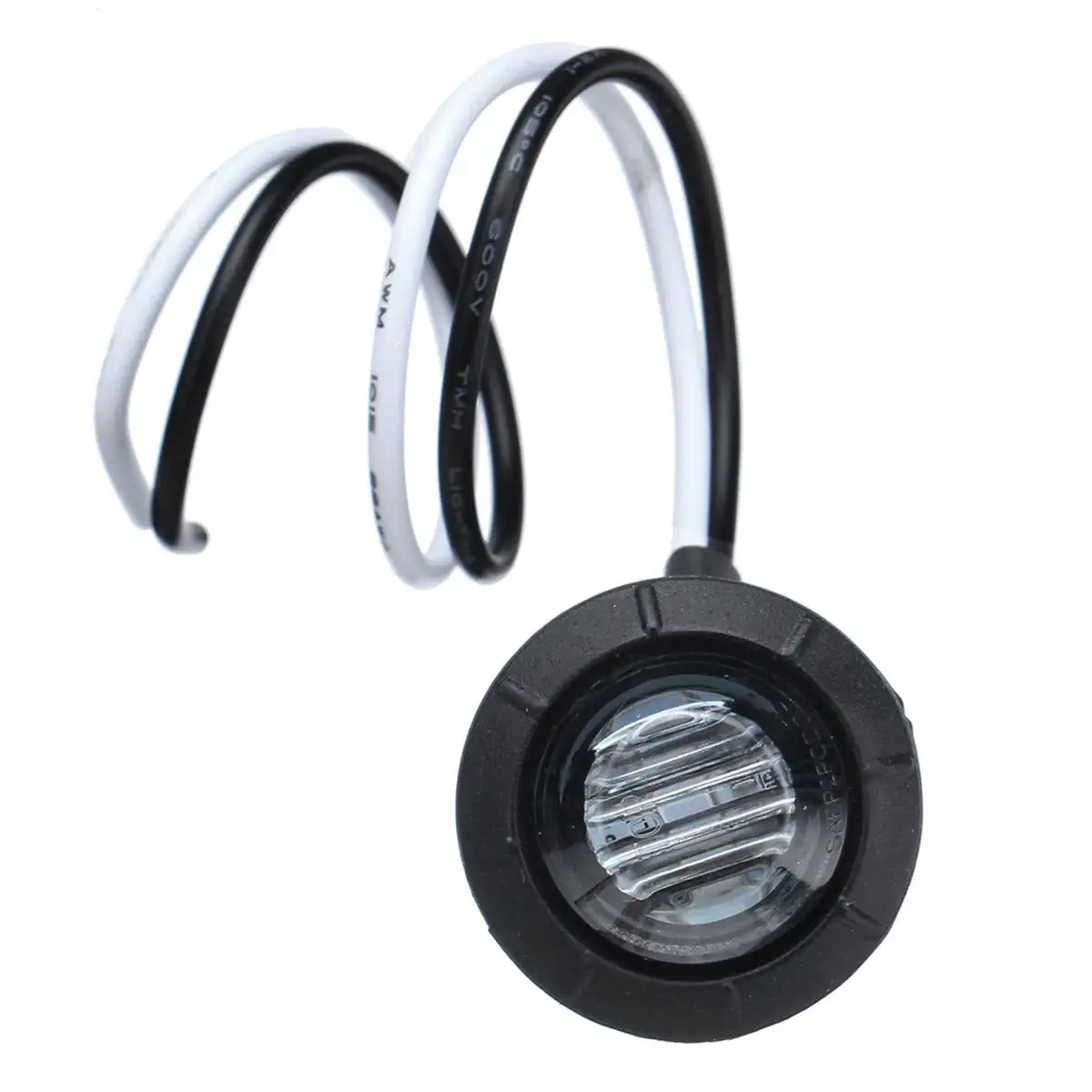 Водонепроницаемый круглый боковой маркер 3/4 дюйма светодиодный светильник s 12-24 В