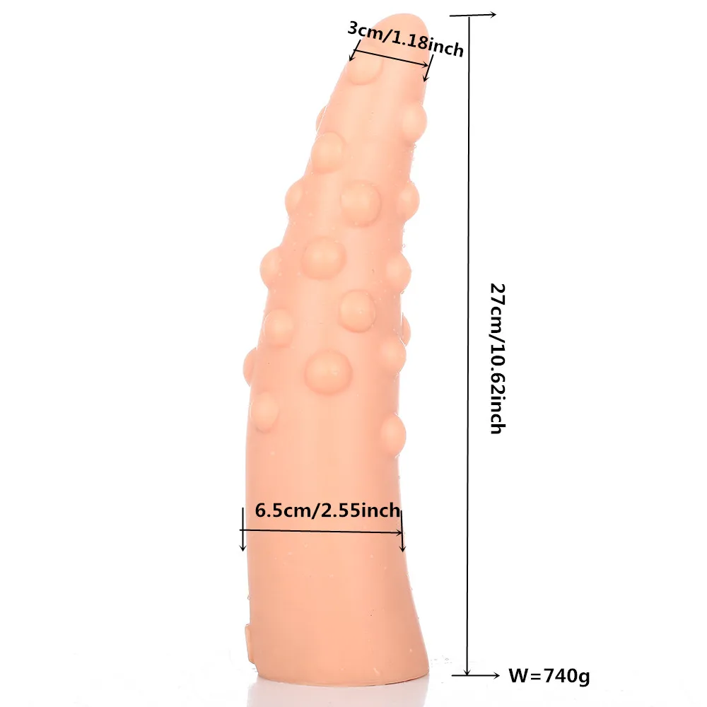 big dildo G point massage simulation penis anal plug female masturbation for women Anal Sex Plug Realistic Penis Dildo |